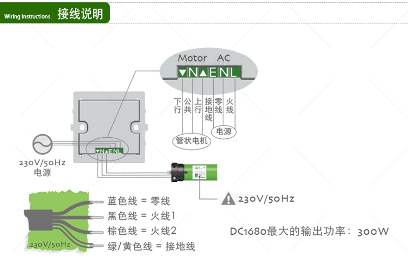 电动窗帘布线的5种方案